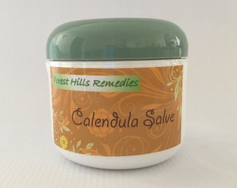 All Natural Calendula Salve: Marigold Ointment