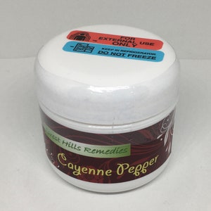 Cayenne Pepper Cream, Capsaicin Cream, Joints and Muscles, This is a Cream Formulation NOT a Salve image 4