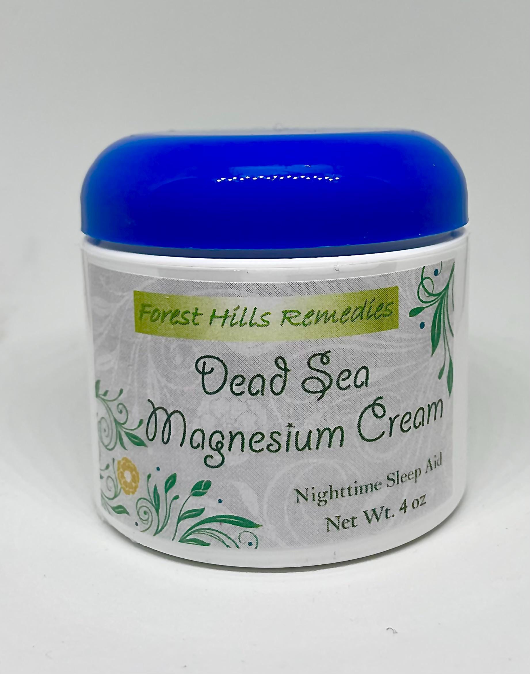 Magnesium Body Cream, Dead Sea Salt lotion, Sleep Lotion, Mineral Lotion, All Nature, Vegan, Kosher, Halal, Retail and Wholesale