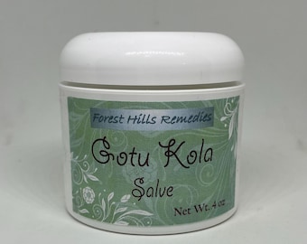 Gotu Kola Salve, Pennywort, Centella asiatica, Centella Salve, Pennywort Salve, Freshly made to orders, All Natural
