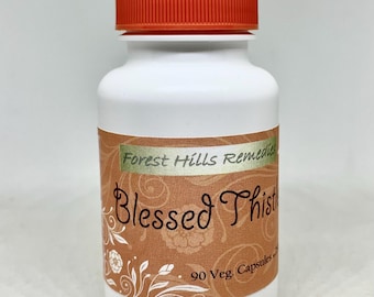Blessed Thistle, Cnicus benedictus, Vegan, Kosher, Halal Capsule, 100% Pure and Fresh to Orders, Wholesale and Retail