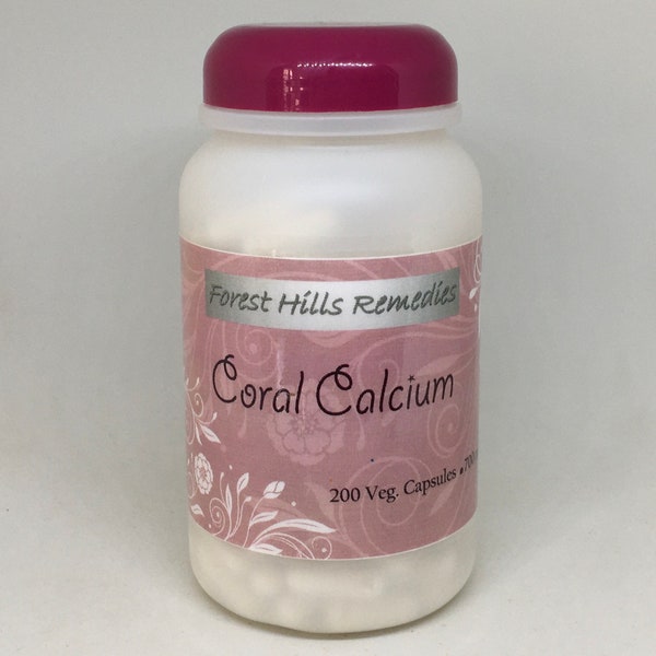 Coral Calcium Vegan Capsule, 100% Pure, Different counts are available, Retail and Bulk, Wholesale available