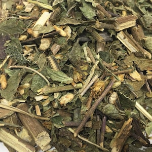 Prodigiosa, Brickellia Grandiflora, Kräuterschnitt und Pulver