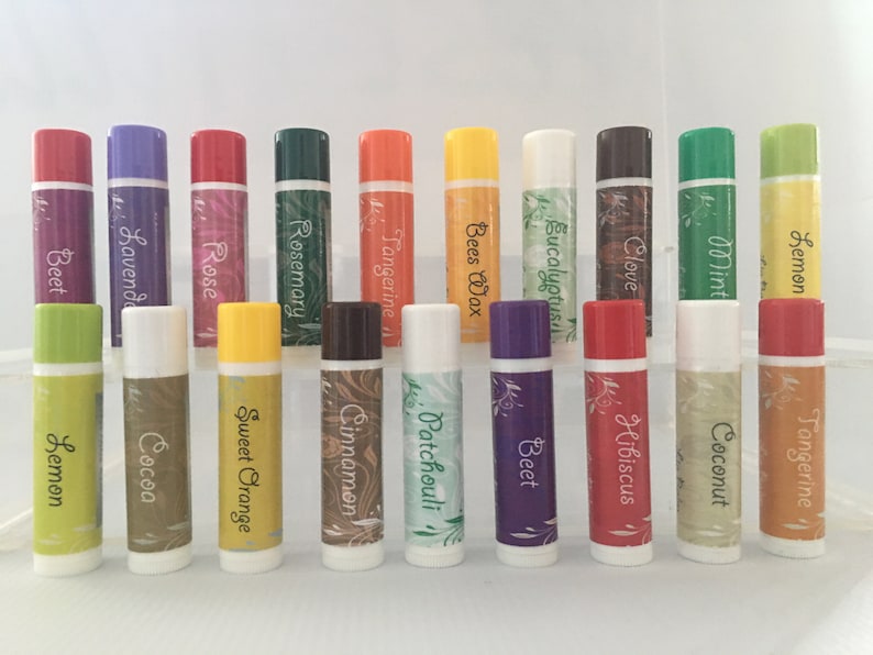 Herbal All Natural Lip Balms Say No to Petroleum Bye Bye Etsy