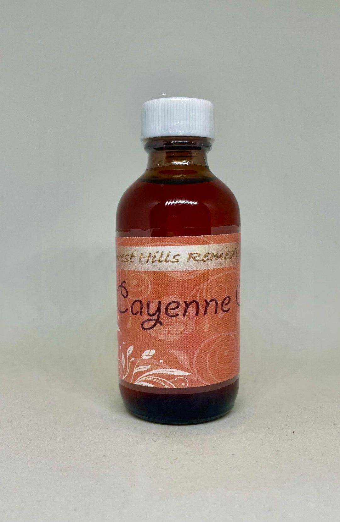 Cayenne Pepper Oil, Cayenne Infused Oil, Red Pepper Oil, 2 Fl Oz