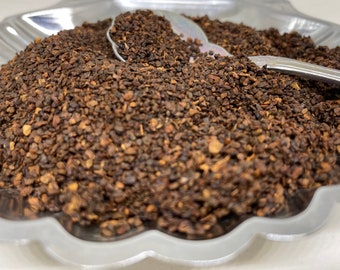 Roasted Chicory Root Granules, Herbal Tea, Cichorium intybus, Food Grade