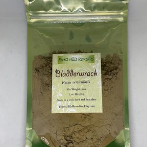 Blaaswierpoeder, biologische fucus vesiculosus, alkalisch kruid, groot- en detailhandel