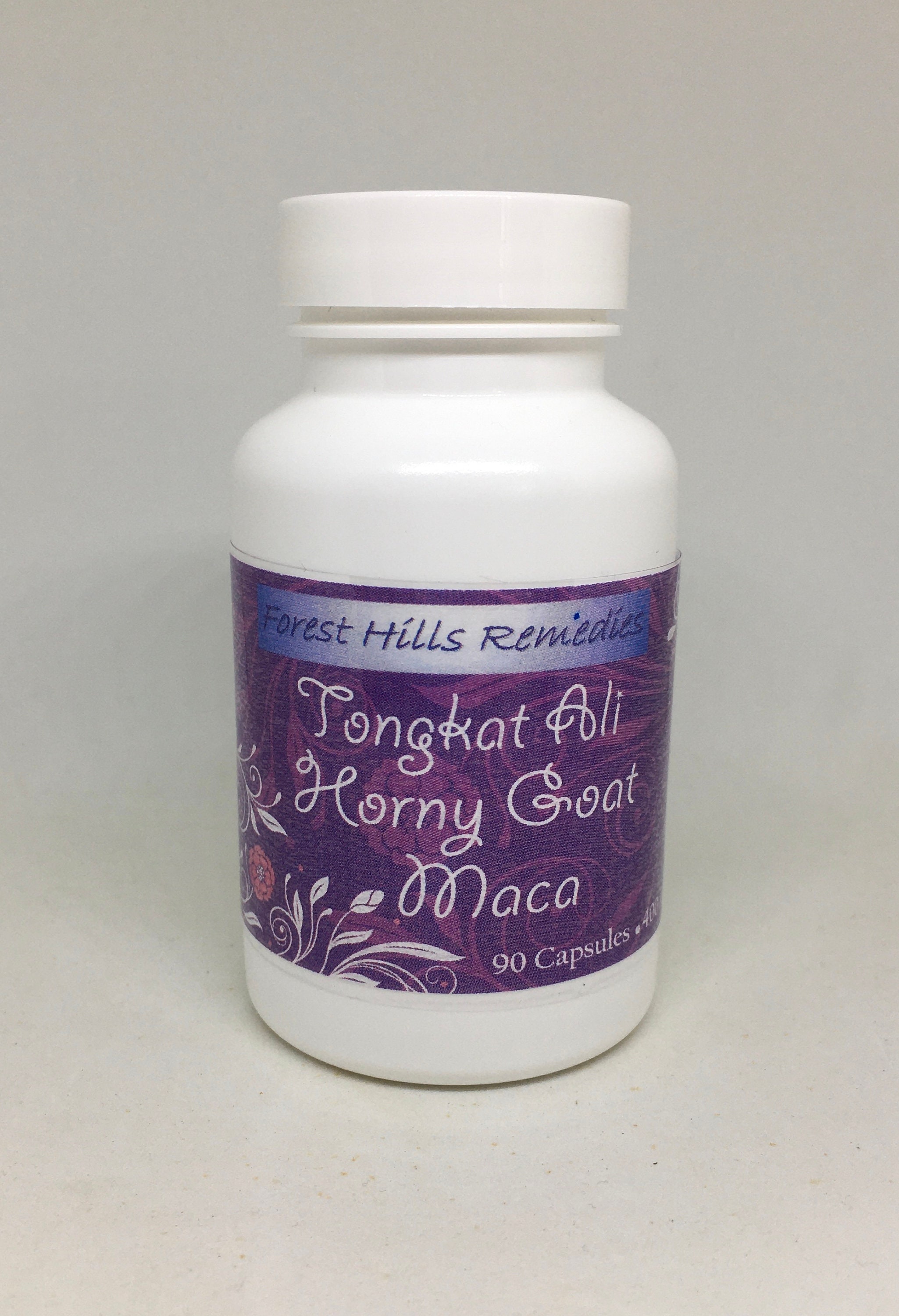 Tongkat Ali Horny Goat Maca Vegan Kosher Halal Capsule Etsy