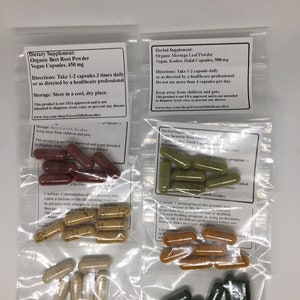 Order Samples, Herbal Supplements, Herbal Capsules, All Natural, Organic Powders, Forest Hills Remedies image 4