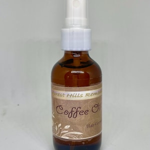 Coffee Oil, Plus Argon and Castor Oils, Hair Oil