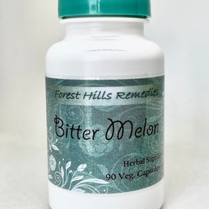 Bitter Melon Vegan Capsule, 100% Pure Momordica Charantia Powder, Retail & Wholesale