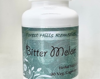 Bitter Melon Vegan Capsule, 100% Pure Momordica Charantia Powder, Retail & Wholesale