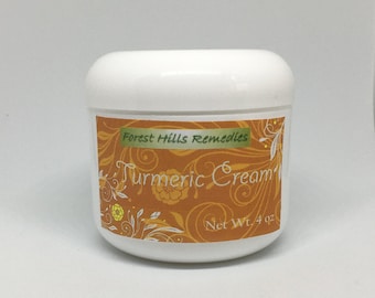Organic Turmeric Cream, NOT SALVE, Quick absorption, Easy washable with water, Joint and Muscle, Retail & wholesale