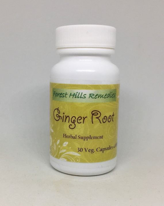 Organic Ginger Root Powder Vegan Capsules, 100% Pure Ginger Root Powder, Retail & Wholesale