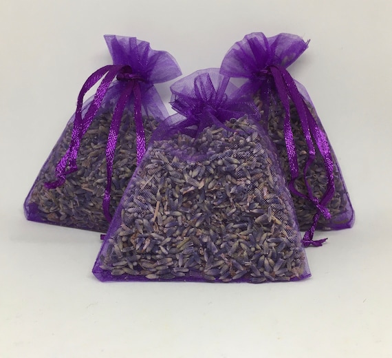 Lavender Sachets, Moth Repellent, Drawers and Closets, Gift Bags 