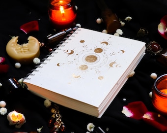 2026 Moon Phases Planner: Personalized Goodnotes Compatible, Weekly & Daily, Lunar Journal