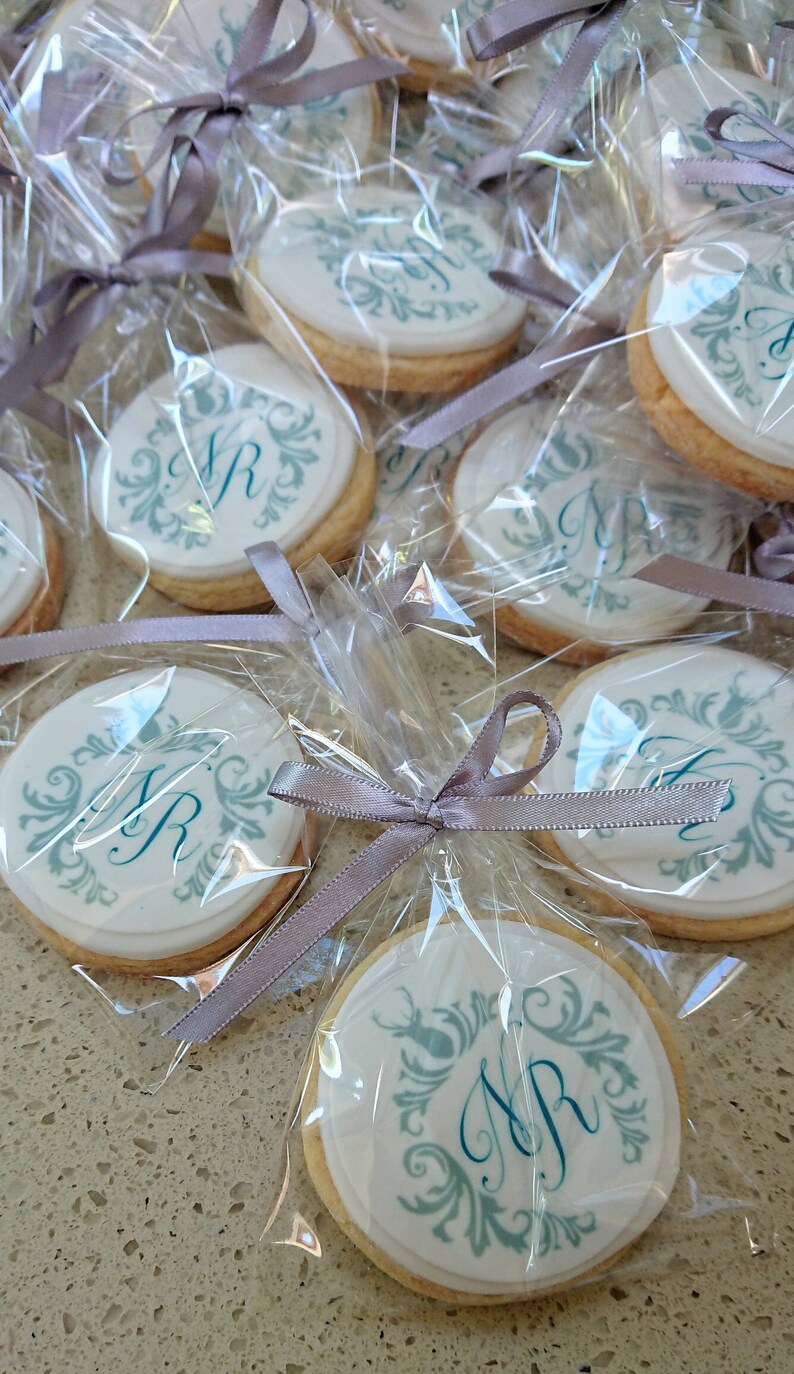 Wedding Favours/personalised Biscuits/iced Biscuits/biscuit Etsy UK