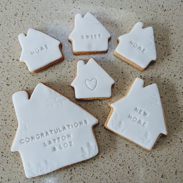 Moving house/New Home/house warming gift/Personalised biscuits/moving house gift/Change of address/biscuits/cookies/Edible gift/Biscuit gift