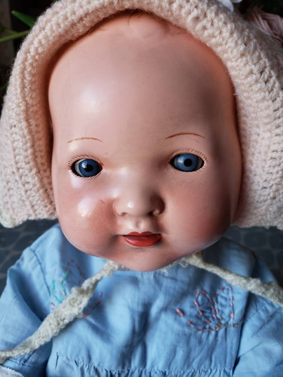 Rare Dollies Early 20th Century British Composition Doll. Etsy