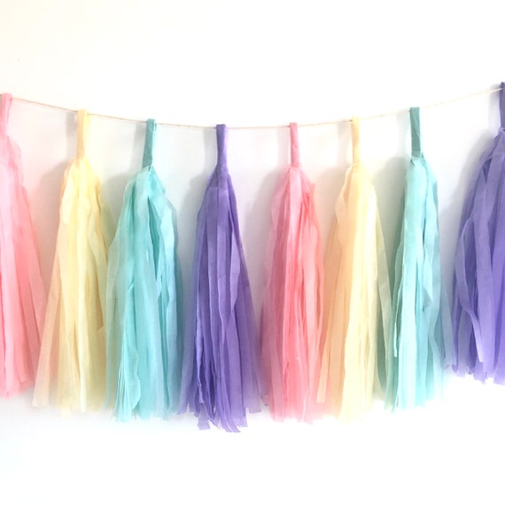 DIY: Tissue Paper Rainbow Party Backdrop
