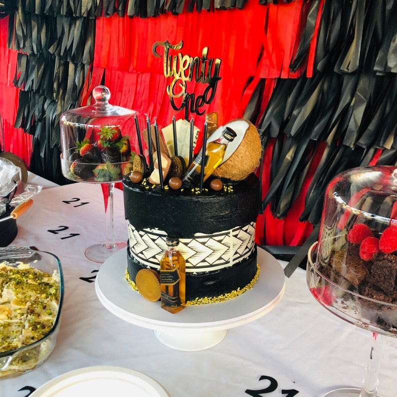 21st Party Decorations Custom Number Birthday Confetti 21st Party Birthday for him Tables scatters Party Decoration Birthday for Her