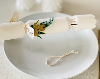 Personalised Fill-Your-Own Christmas Crackers: Handmade Party Favors