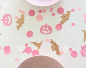 Pastel Halloween Confetti Baby Shower Decor, Cute Table Scatters, Table Sprinkles, Happy Birthday Boo Party, Table decor, Fall Decor