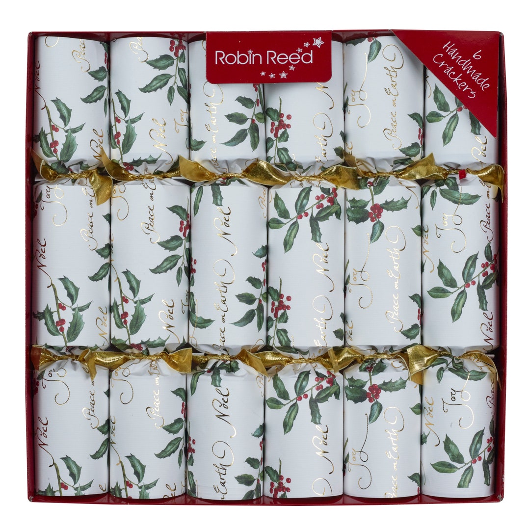 Robin Reed 6 X 12 Inch Christmas Crackers Contains