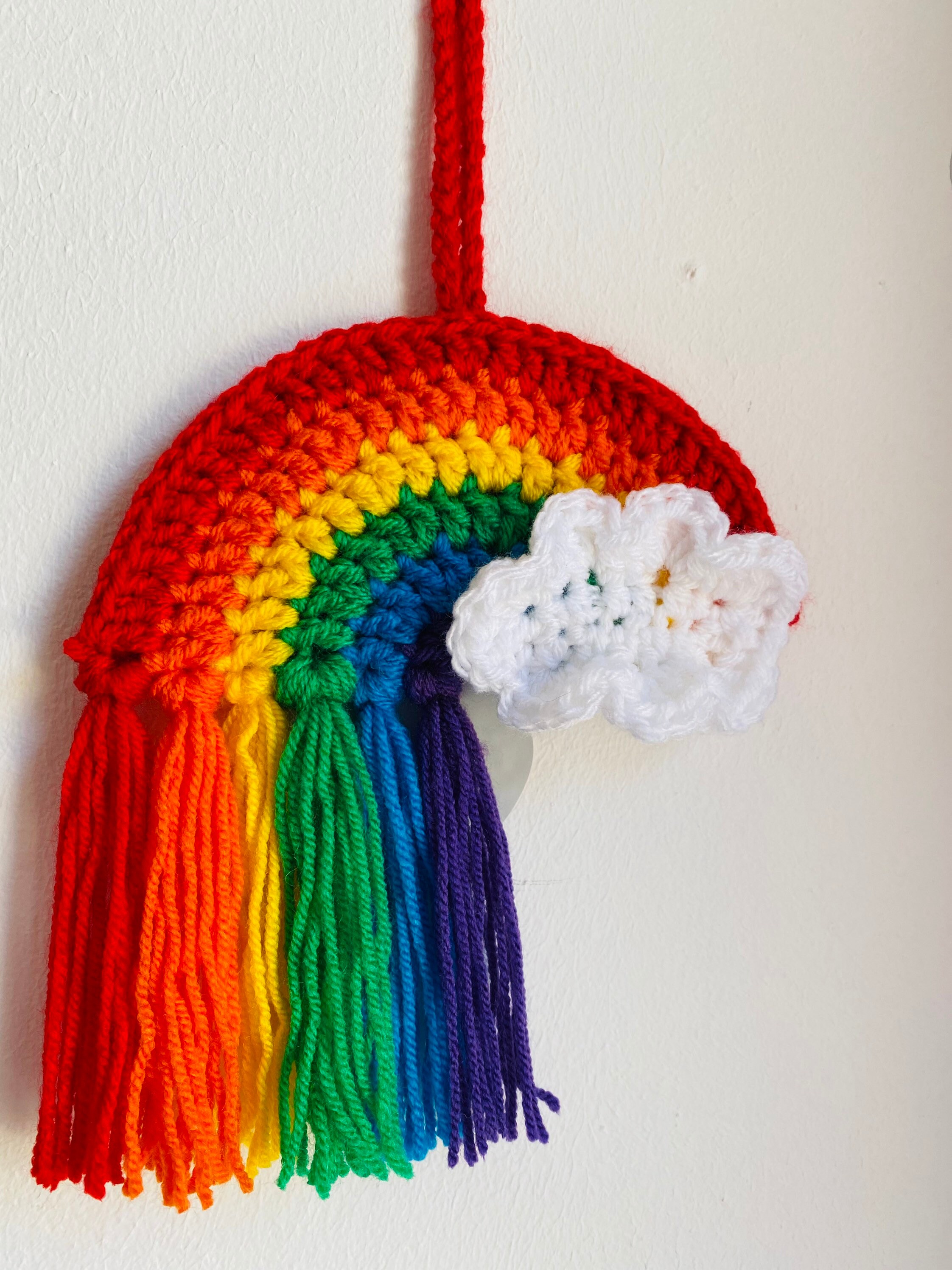 Rainbow wall hanging wall hanging rainbow rainbow with Etsy