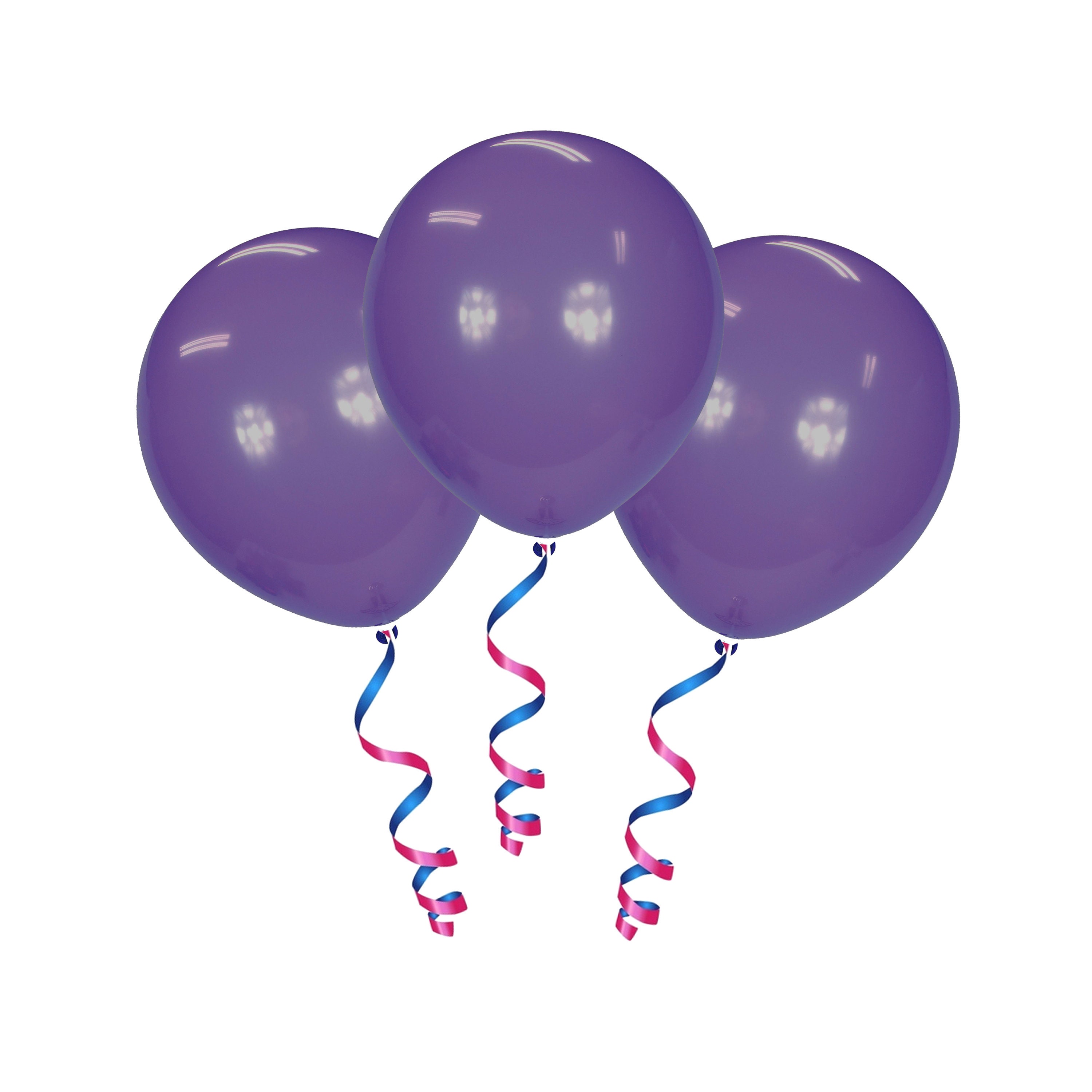 100x Lavender Purple 12 Helium/Air Balloons Birthday Etsy