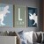 Wall Art Set of 3 Custom Dinosaur Nursery Prints Nursery Boy Room Decor ...