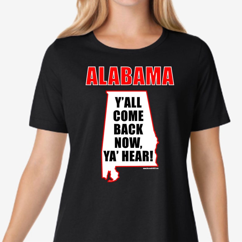 bleached alabama t shirt