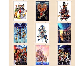 Kingdom Hearts Poster Etsy