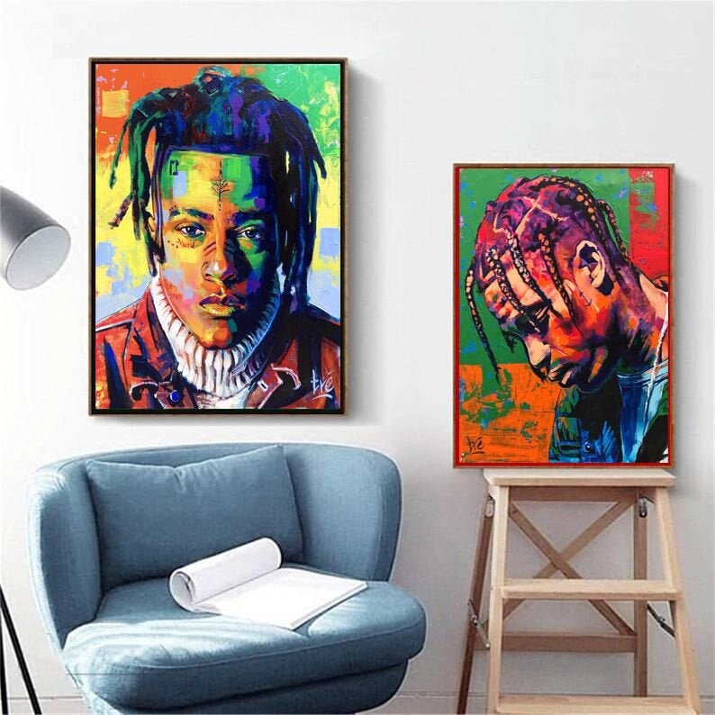 Art Print Poster Canvas New XXXTentacion Rap Hip Hop Music Star Singer