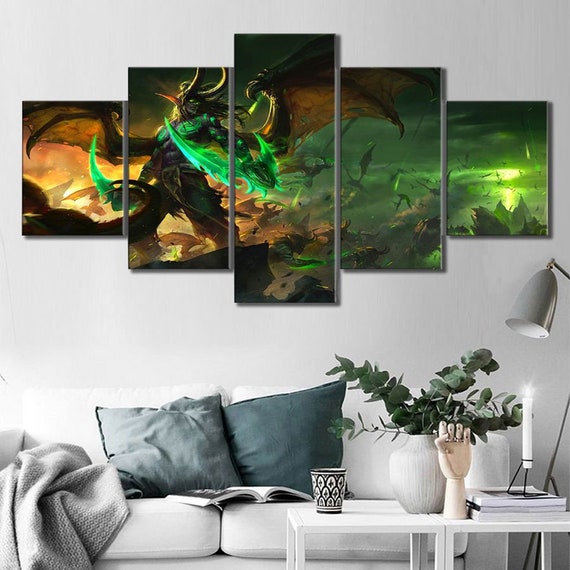 World of Warcraft WOW Sylvanas Windrunner Home Decor Poster Wall Scroll 40*60cm
