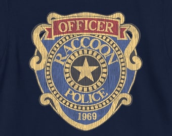 Raccoon City Polizei R.P.D. Abzeichen T-Shirt