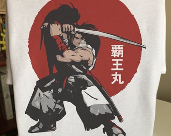 Showdown Spirits With A Samurai T-Shirt
