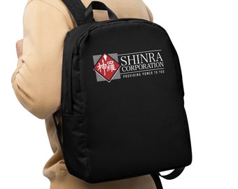 Shinra Corporation Backpack Laptop Bag Cosplay