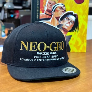 Neo Geo Max 330 Mega Pro-Gear Spec Snapback Cap SNK Hat