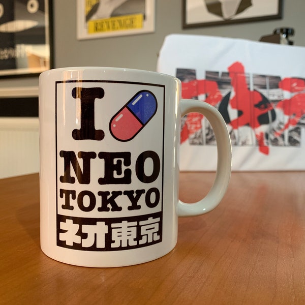 I Love Neo Tokyo - Coffee Cup Mug