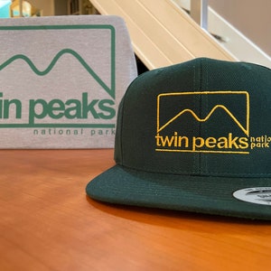 Twin Peaks National Park Hat Snapback Baseball Cap