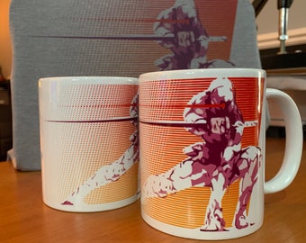 Grey Fox Cyber Ninja Frank Jaeger Mug - Coffee Cup Mug