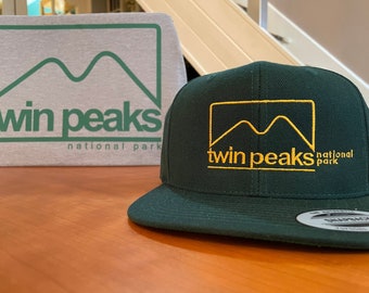 Twin Peaks National Park Hat Snapback Baseball Cap