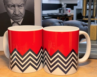 Black Lodge Coffee Cup Mug