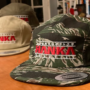 Robotics Japanese Cyberpunk Ghost 5 Panel Cap Hat