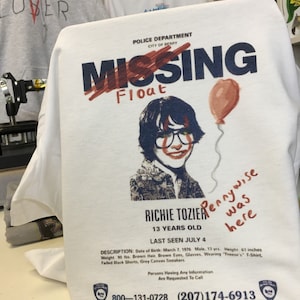 Richie Missing in Derry Poster T-Shirt