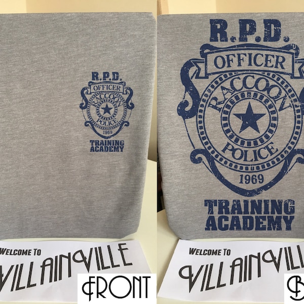 Raccoon City Police R.P.D. Double-Print T-Shirt
