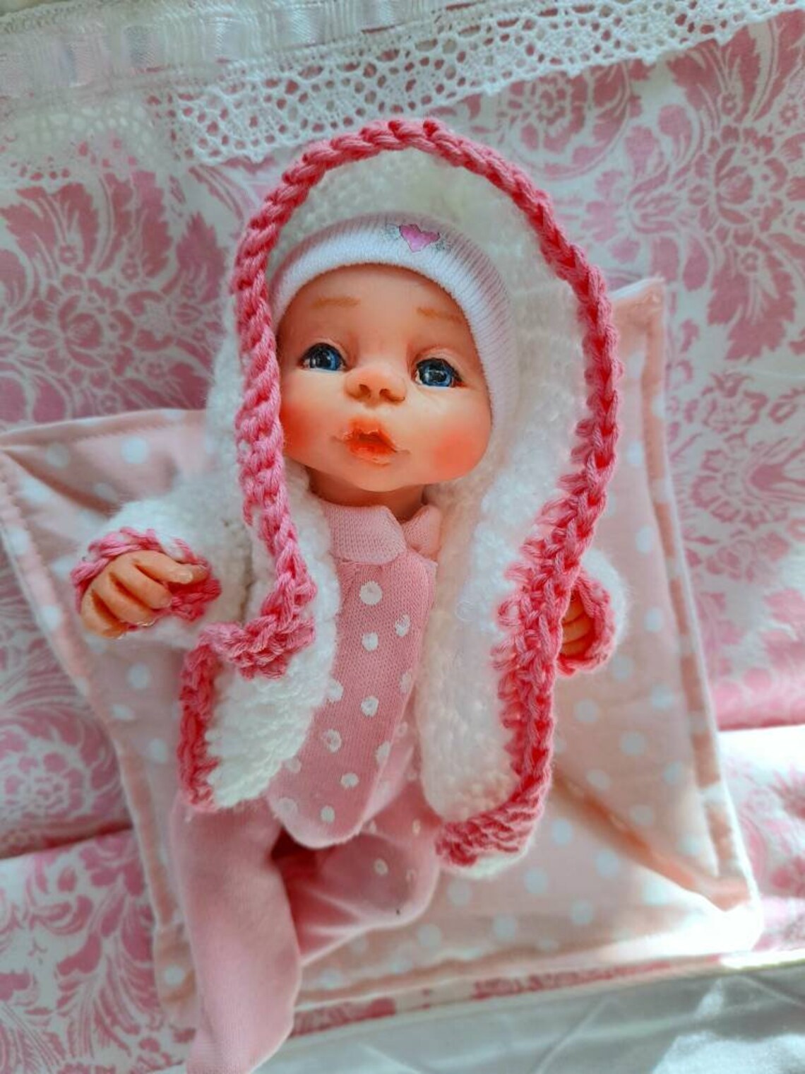 Miniature baby doll Laysie birthday gift realistic art doll Etsy