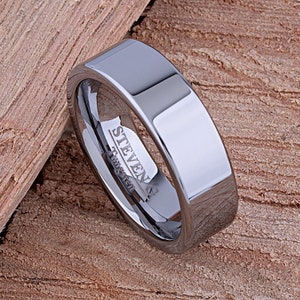 Wolframring 7 mm, Wolframring, Wolframring, Herrenring, Ehering, Herrenring, Verlobungsring, Wolframring, Wolframring