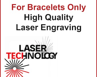 Bracelets - High Quality Custom Laser Engraving For Bracelet Engraving Plates - LSEGV026